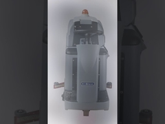 পেশাদার কংক্রিট মেঝে পরিষ্কারের মেশিন হার্ড মেঝে স্ক্রাবার ড্রাইভিং