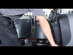 ডাইকন ব্যাটারি ট্র্যাকশন সহ মেঝে স্ক্রাবারের পিছনে হাঁটা