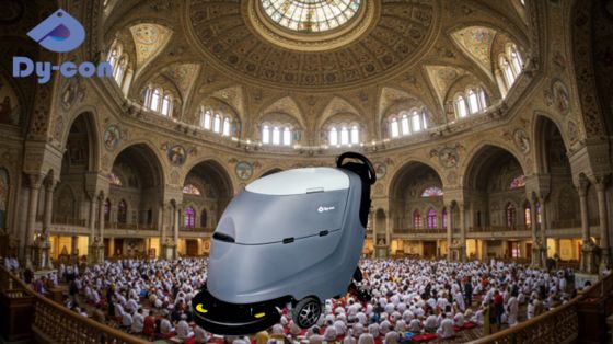 ডাইকন FS20 ব্যাটারি ফ্লোর স্ক্রাবার ২৪V, প্রতি ঘন্টায় ২০০০ বর্গমিটার পরিষ্কার করার ক্ষমতা